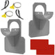 2 Pack Pool Hose Holders - Pool Hose Accessories With Anti-Puncture, Anti-Tear, Anti-Strain (30-37Mm)