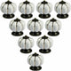 10 pcs Vintage European Style Ceramic Pumpkin Cabinet Knobs Dresser Cupboard Drawer Pull Handles White