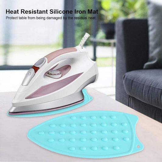 Silicone Iron Rest Pad, Silicone Iron Hot Protective Rest Pad, Heat Resistant Non-Slip Mat For Ironing Heat Resistant