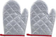 Ironing gloves for garment steamers, set of 4, flexible, steam-resistant, heat-resistant, waterproof, for garment steamers - Silver2