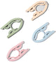 Hangers - Plastic Hangers - Set of 16 foldable plastic travel hangers - Space-saving and non-slip hangers - Multifunctional travel accessory - Suitable for home, hotel, travel and camping
