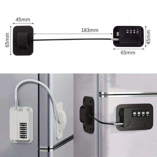 Childproof Safety Lock 2-Pack for Windows, with Code Lock