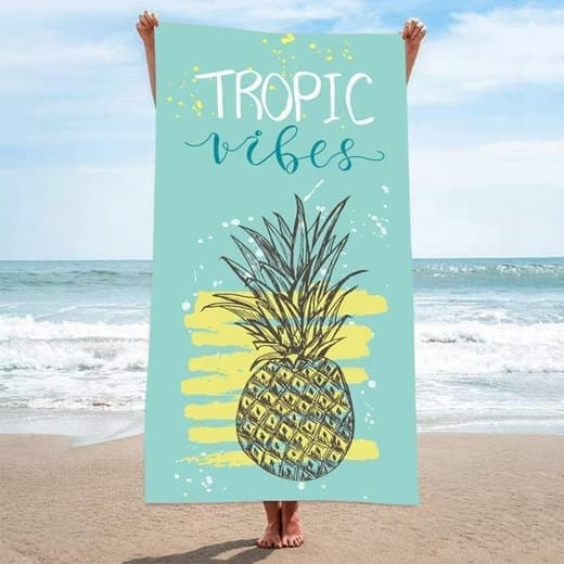 XXL Microfiber Beach Towel, Quick-Drying Lightweight Bath Towel for Beach, 70x140 cm