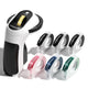 6 Rolls 3D Portable Label Printer for Home, Black, with Label Tape, Easy to Use