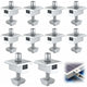 10 Pack Solar Panel Bracket, Aluminum T Shaped Center Terminals for PV Roof Mounting
