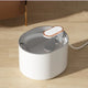 Automatic Cat Water Fountain USB Water Feeder Bowl with 6 Filter Cartridges, Ore White, Quiet Edition