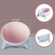 Cat and Dog Non-Breakable Bowl With Stand, Durable, Heat Resistant - Pink