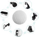 2oz Metal Round Plate For Phone | Self-Adhesive Magnetic | Phone Holder | Phone Sticker | Metal Phone Plate | Round | Silver