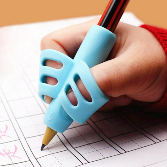 Pencil Grips | Finger Grip Writing Aids for Children & the Elderly | Pencil Holder | Pen Holder | Writing Aids | 2 Pieces