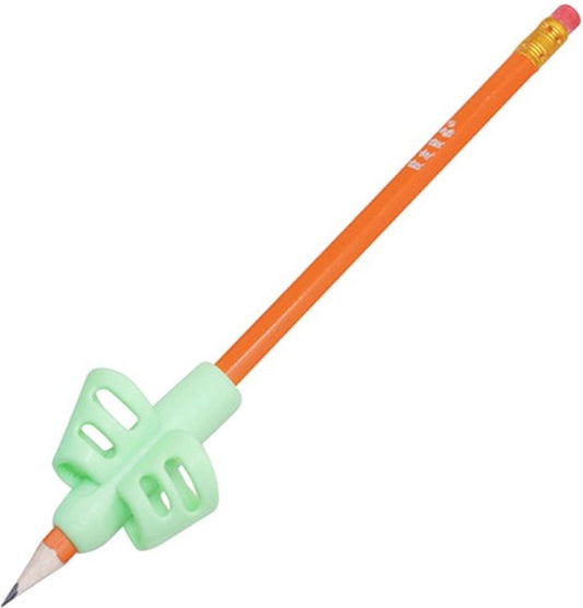 Pencil Grips | Finger Grip Writing Aids for Children & the Elderly | Pencil Holder | Pen Holder | Writing Aids | 1 Piece | Blue