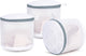 Set of 3 mesh laundry bags - Suitable for washing delicate garments - Mesh laundry bags for bras with hanging loops - Dimensions: 15 x 18 cm - Special laundry bags for lingerie