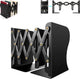 Bookend - Book Stand - Book Holder - Book Support - Bookends - Magazine Holder - Adjustable - Stylish Design - Non-Slip Feet - Multifunctional Use - For Shelves, Office, Library, Home and School - Metal - Black