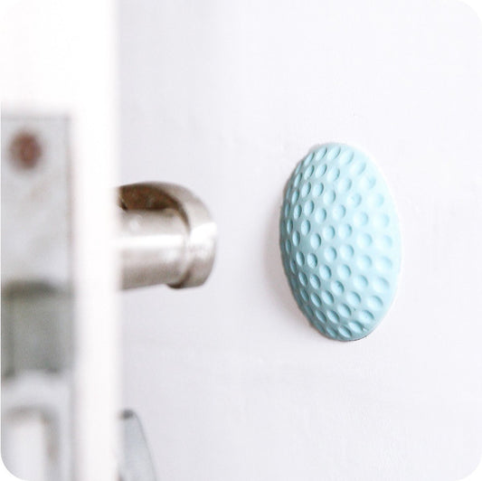 Door Stoppers - 4 Pieces - Door Handle Buffers - Bumpers - Self-Adhesive - Wall Protectors - Door Handle Protection - Door Stopper - Door Buffer - Door Protector - Indoor and Outdoor Door Buffer - Silicone - Flexible - 5cm Dia