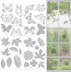 28 pieces - transparent window stickers - butterfly patterns and leaf shapes - warning decorative stickers - for home - window stickers - window decoration - prevent birds from hitting glass