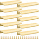 10 pieces - 150*40*17.5 mm - Cabinet handles - Drawer handles - Concealed handle - Aluminum alloy handle - kitchen cabinet handles - furniture accessories - hardware - brushed gold