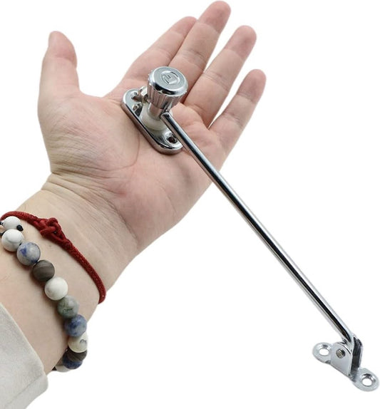 Door stopper - Door retainer - Wind hook - Door hold open - Adjustable - zinc alloy & steel - cabinet door - Tilt position reducer - Door retainer - Door hold open - Maximum angle 135° - screw fixed