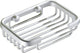 Soap Holder - Soap Dishes for Bathroom-Space Aluminum-Soap Basket Storage Racks-Soap Dish Holder Wall Mounted-Soap Holder-Soap Dish-Silver-Screw Drill Installation With Screws-For Storage Soap Sponge Brush - 8.5*13.5*3.5cm