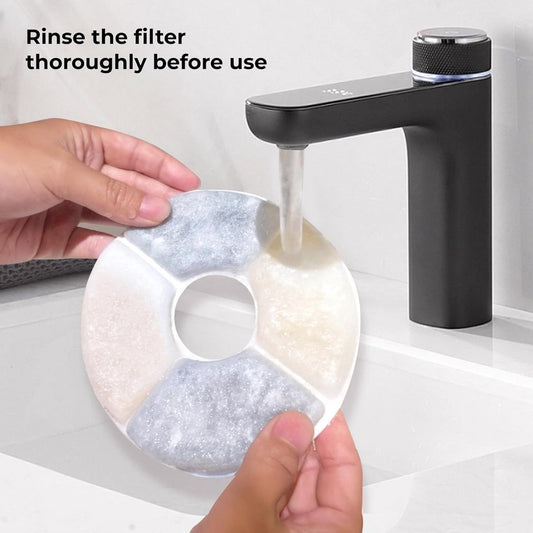 12 Pieces - Drinking Fountain Filters Refills - Water Fountain Filters - Drinking Fountain Filters - Replacement Filter Cat Fountain - Drinking Filter - Activated Carbon Filter - Round - Filter Replacement Filter - White - 12.5*3.5cm - Refills