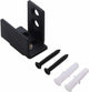 Floor guide - Wall guide - Door guide - Door guide - Steel - Black - Wall mounting - for sliding doors, shed doors