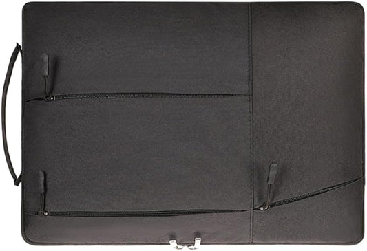 Laptop Case - Suitable for 13/14/15.6 inches - Zippered Laptop Case - Laptop Sleeve - Waterproof Oxford Cloth - Scratch and Wear Resistant, Easy to Carry - Black