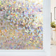 Electrostatic Window Film Anti Glare Anti UV 45x200cm Rainbow 3D Decorative