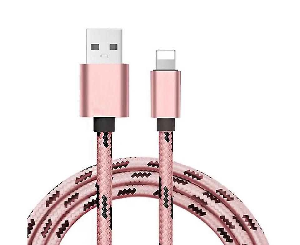 5-pack 2m Braided Lightning Cables, Compatible with iPhone 11 13 14, Charging and Data Cable