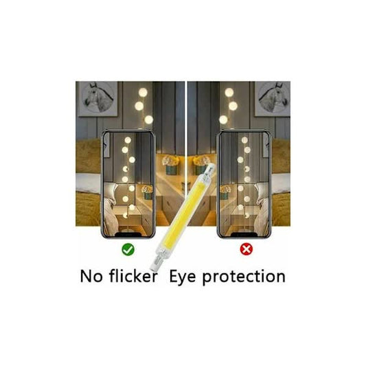 R7S LED Bulb 20W Dimmable 2-Pack, 118mm 3000K Warm White 3000LM, 360-Degree Lighting Flicker-Free, Compatible with Halogen Bulbs J118 300W