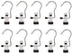 Small hanger - suitable for hanging small items - sock clips - towel clips (10 pieces)