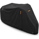 Waterproof 420D Oxford Adult Tricycle Cover with PU Coating and Reflective Strips for Outdoor Storage, Black, 190 x 76 x 112 cm