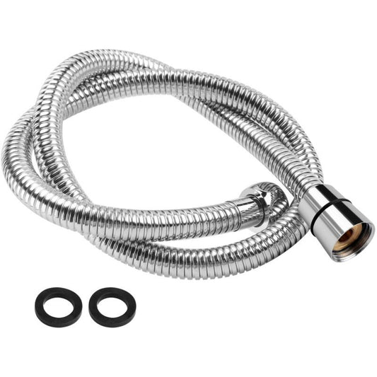 80 cm Stainless Steel Flexible Shower Hose for Bathroom, 1/2 Inch Interface, Replacement Water Connection Hose