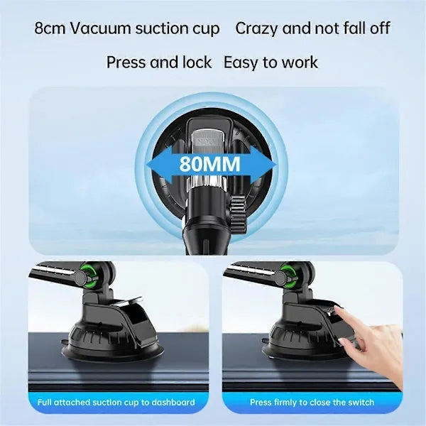 Car Tablet Holder Long Arm Suction Cup Mount for Pro Air 4-13 inch for Tablet SUV Truck Windshield Window Black, Plastic material, Black Color