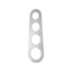 Spaghetti Measuring Ruler Rose Gold JWDX, 1*Spaghetti Measuring Ruler Stainless Spaghetti Measurer Tool Quick Pasta Measuring Tool for Kitchen Cooking Tool Get the Perfect Portion One Size Silver