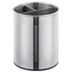 JWDX Storage Containers Clearance! Kitchen Living Room Storage Bucket Household Stainless Steel Lidless Rotating Partition Storage Bucket Desktop Storage Bucket, Include A Storage Bucket Grey