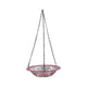 Bird Feeders for Outdoors ! Hanging Bird Bath Plastic Bird Bath Plate Hanging Tray for Outdoors Hanging Bird Water or Bird Seed Hanging Bird Feeder for Outdoors Bird Bath Bowl S4-Purple