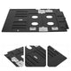 Reusable Card Printer Tray Black 1Pcs 9.6X5.9X0.04In