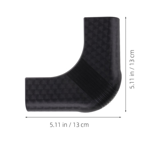 Worgeous 2 Pcs Pool Table Corner Protector Cover Billiard Guard Black