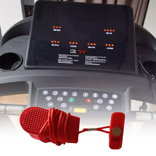 Universals Magnetic Treadmill Safety Clip Running Machine Safety Key Lock for Homes Gym and Living Rooms Style F