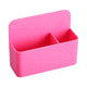 Magnetic Pen Holder, Heavy Duty 2 Slot Mesh Pencil & Marker Organizer for Desk, Extra Strong Magnets for Locker, Refrigerator, Dry Erase Board, Whiteboard Storage Solution, 7.28x2.68x4.92 4.92" x 1.57" x 4.93" Pink