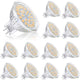 12 Pack MR16 LED Bulbs 12V 5W Warm White 2800K 120 Degree
