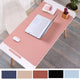 Dengjunhu Desk Pad Protector,Mouse Pad,Office Desk Mat, Non-Slip Desk Blotter, Laptop Desk Pad, Waterproof Desk Writing Pad for Office and Home Pink