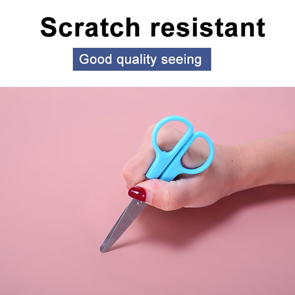 Dengjunhu Desk Pad Protector,Mouse Pad,Office Desk Mat, Non-Slip Desk Blotter, Laptop Desk Pad, Waterproof Desk Writing Pad for Office and Home Pink