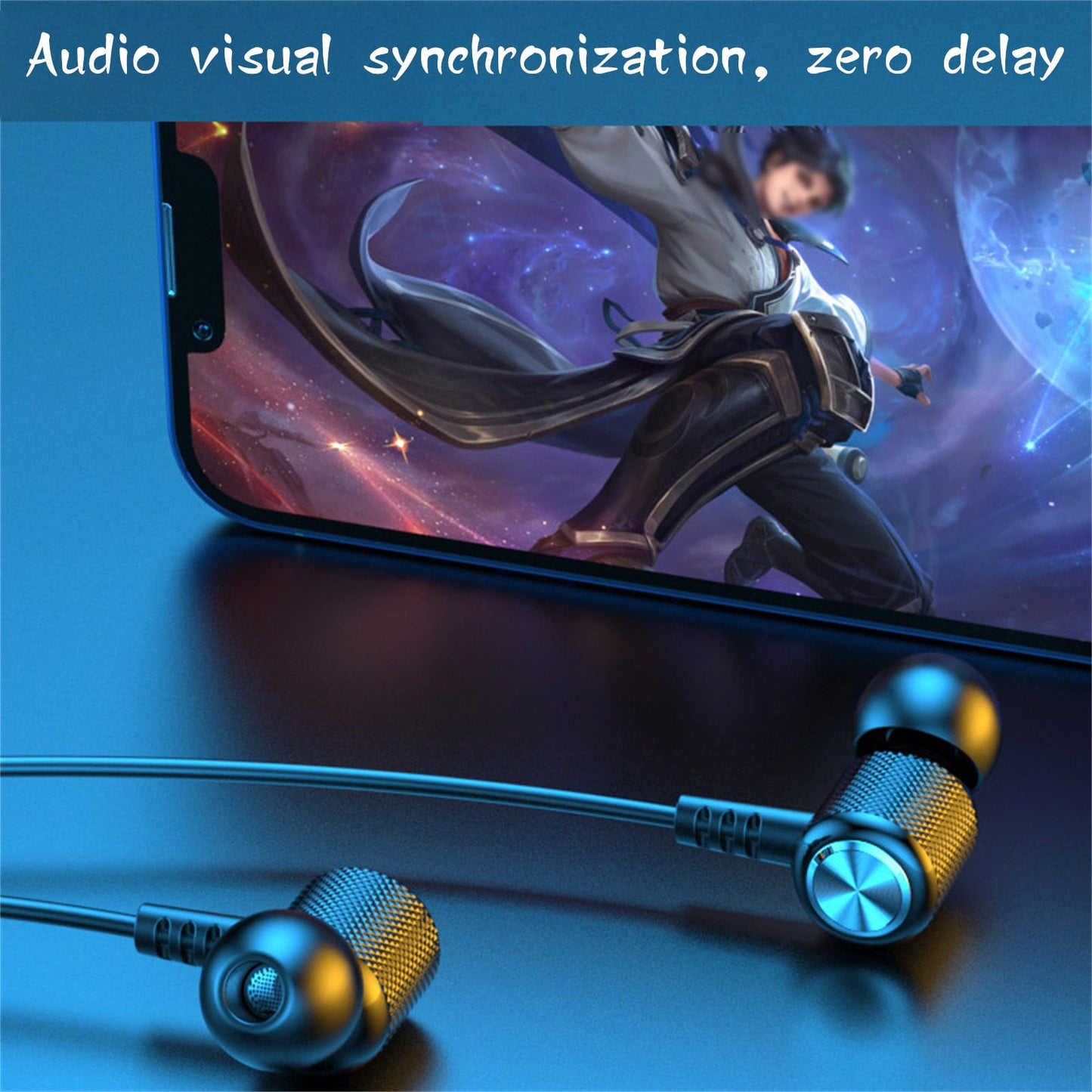 Neckband Bluetooth Headphones Wireless Earbuds with Microphone Flashlight Around the Neck Waterproof Sport Headset Noise Cancelling Ear Buds 120H Playtime for Running Cycling Cell Phone Black