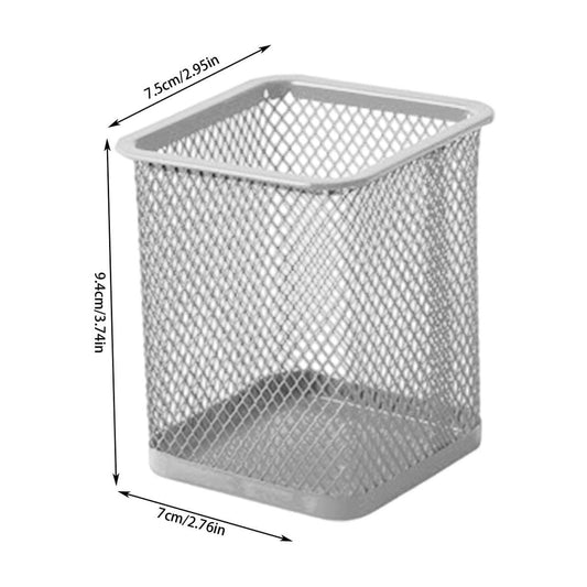 Pen Holder Mesh Pencil Holder Metal Pencil Holders Pen Organizer for Desk Office Pencil Holders, Back to Sch-ool Supplies K