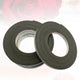 HOOWIFFY Strong Double-Sided Removable Adhesive Tape Black Plastic for Home Use and Projects