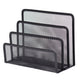 Mesh Desktop File Sorter Organizer, 5 Upright Section Bookshelf Organizer, Enduring File Sorter for Desk Home Office Classroom