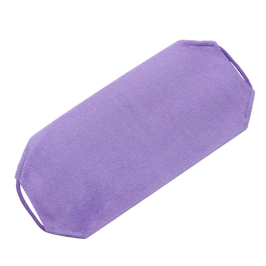 Back Scrub for Shower Exfoliating Washcloth Back Cloth Body Extended Length Scrub Towel Nylon Exfoliating Stretchable Pull Strap Wash Cloth for Bath Body Scrub Washcloth 17.7Ă7.9 in Dark Gray