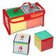 Playing Game Dice Soft Foam Cubes, Set of 2 Learn Pocket Cubes, Ages 3 Years and Up and surface washable
