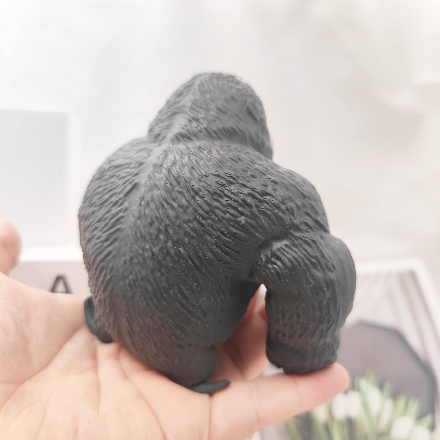 Funny Giant Stretch Gorilla Figure for Kids and Adult, Decompress and Squeeze Stress Toys, Stress Relief Toy for Children and Adults