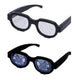 Japan Anime Manga LED Light up Glasses Eyewear Funny Toy Parody Costumes Cosplay Novelty Props Gag Gift