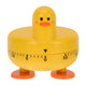 Cooking Timer Cute Duck Kitchen Timer 60 Minute Wind Up Mechanical Rotating Alarm for Kitchen Cooking Baking (yellow)